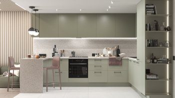 Тренды и новые цвета в дизайне современных кухонь в 2023 году в Бурмистрово - burmistrovo.mebel54.com | фото