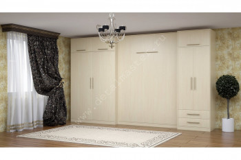 Комплект мебели со шкаф-кроватью трансформер Ратмир в Бурмистрово - burmistrovo.mebel54.com | фото