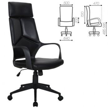 Кресло офисное BRABIX Prime EX-515 (экокожа) в Бурмистрово - burmistrovo.mebel54.com | фото
